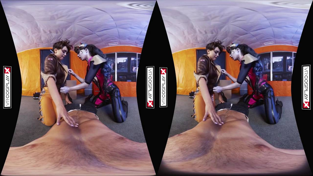 Trio Cosplay VR de Overwatch en POV