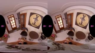 Vidéo x en VR de deux bonnes baises