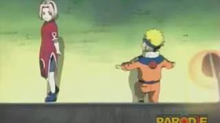 Naruto Hentai, Sasuke baise Sakura en plein air